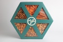 Hexagonal crunchy pack