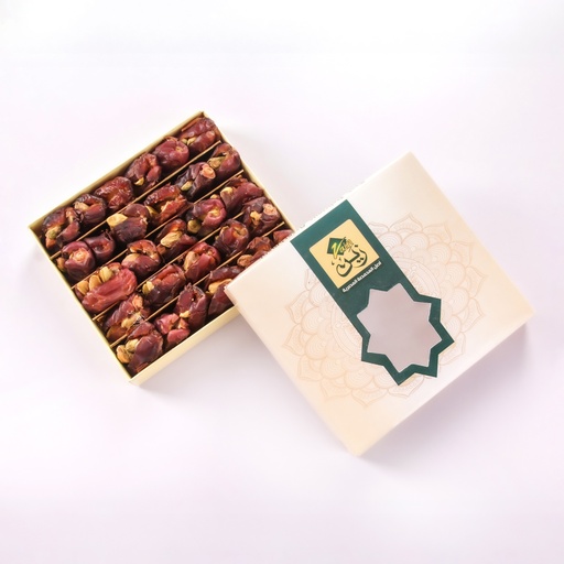 [404101]  Saudi dates with pistachios, 325 grams